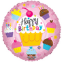 Ballonnenpost | Happy birthday cupcake