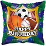 Ballonnenpost | vierkant met ballen
