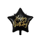 Ballonnenpost | happy birthday zwart