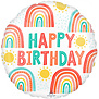 Ballonnenpost | Happy birthday regenboog