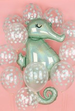 Folieballon zeepaard XXL