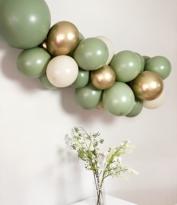 OPGEBLAZEN ballonnenboog: Cesar