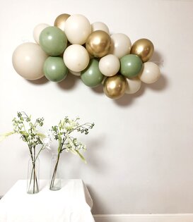 OPGEBLAZEN ballonnenboog: Ellie