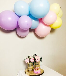 OPGEBLAZEN ballonnenboog: Mare