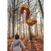Gevulde cijfer met heluim