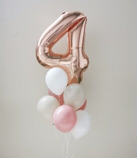 Heluimtros cijfer & ballonnen