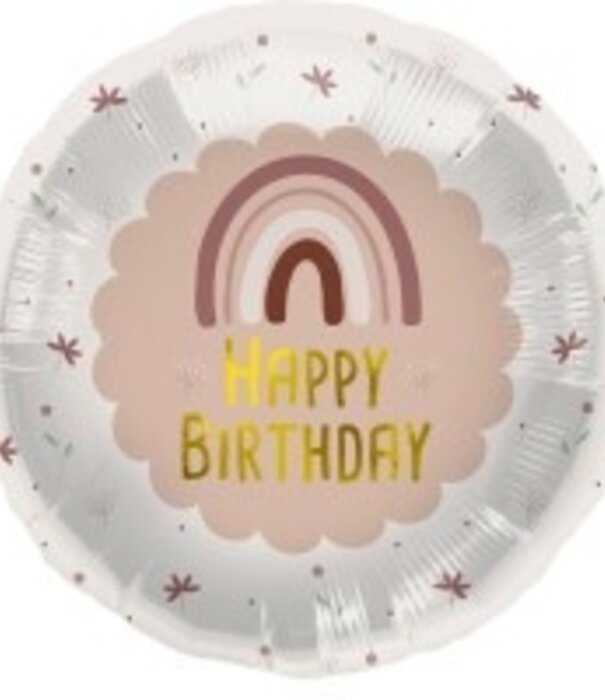 Ballonnenpost | Happy Birthday - Pink Boho Rainbow