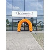 Ballonnenboog 6m geplaatst
