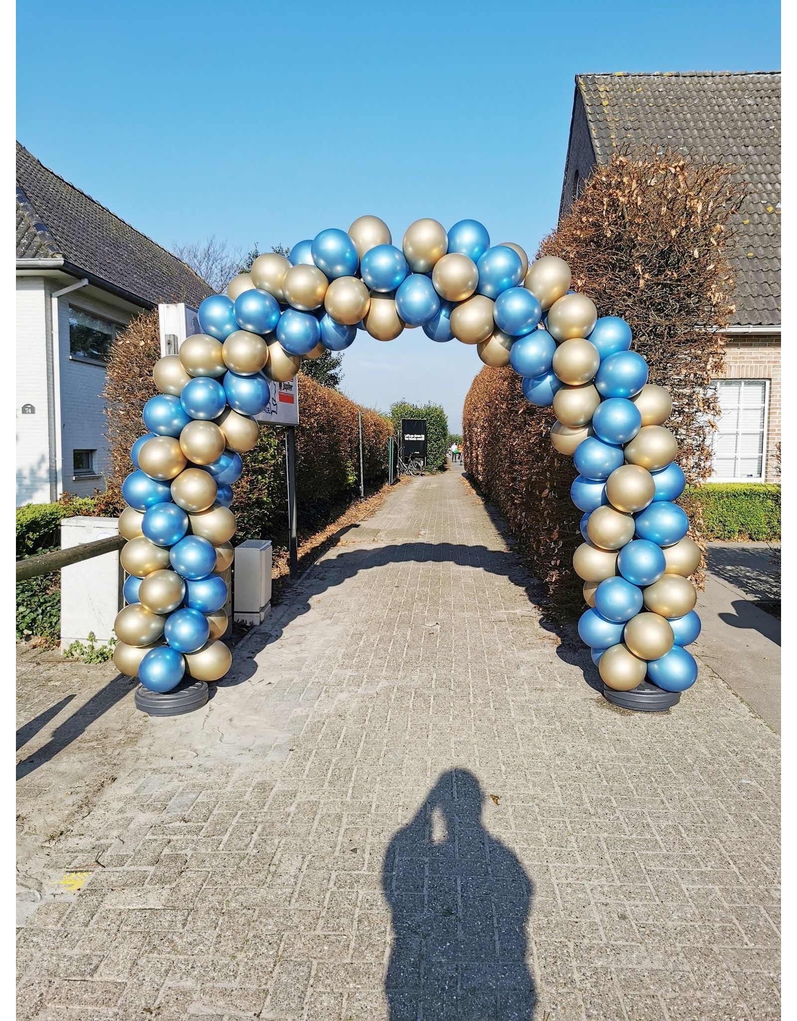 Ballonnenboog 6m geplaatst