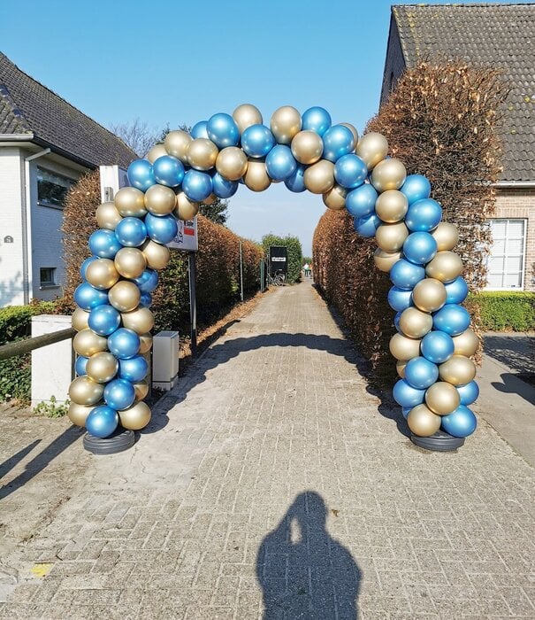 Ballonnenboog 6m geplaatst