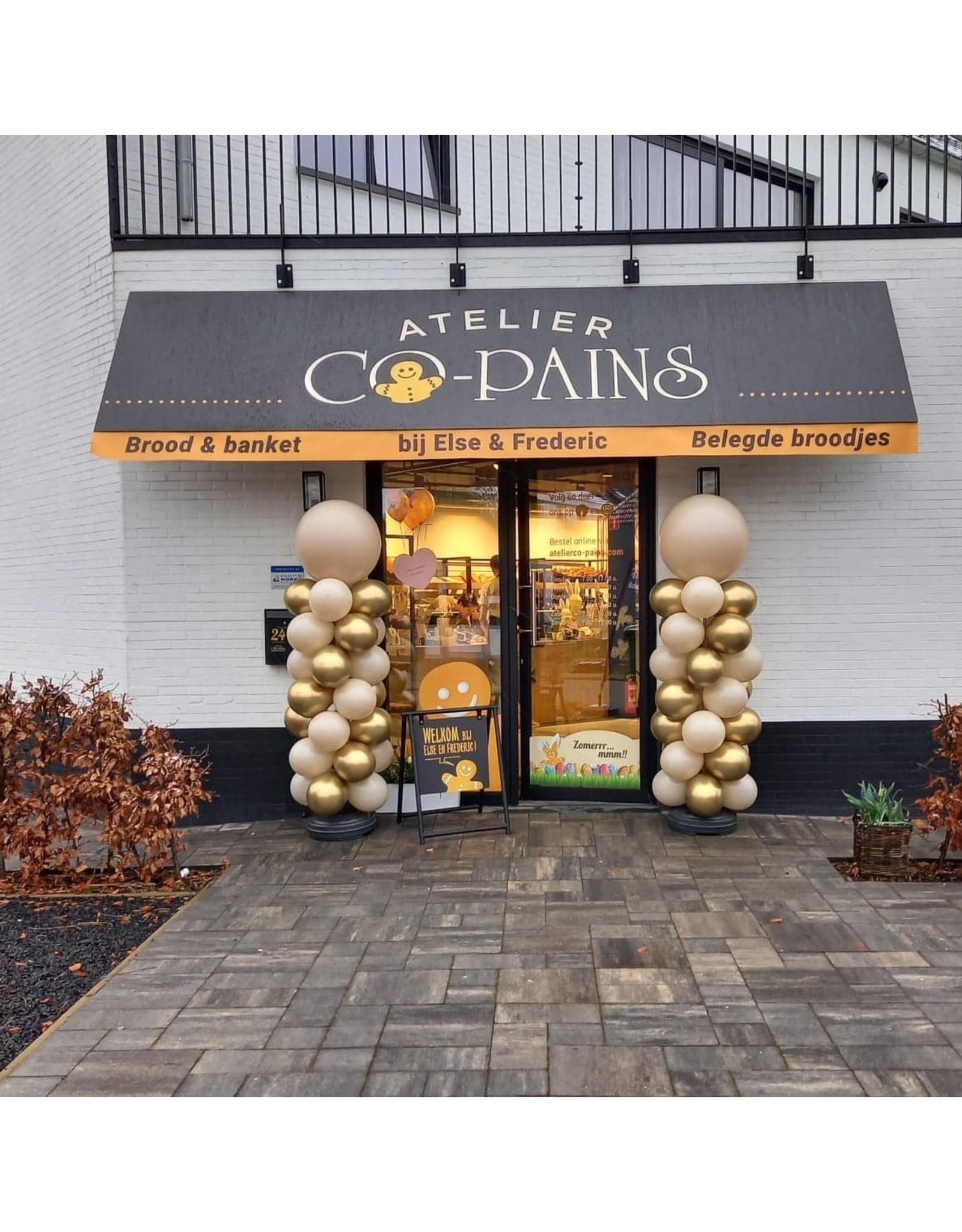 Ballonnenpilaar standaard