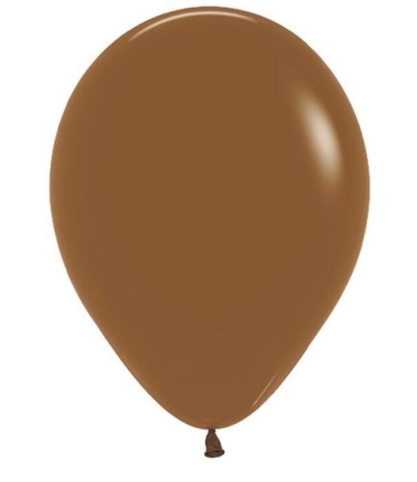 10x latex ballon: Bruin
