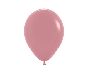 Vijf Brandweerman Gehoorzaam Latex ballon oud roze | 10x - WOW Party