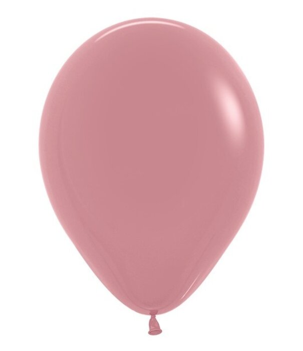 10x Latex ballon oud roze | 30 cm