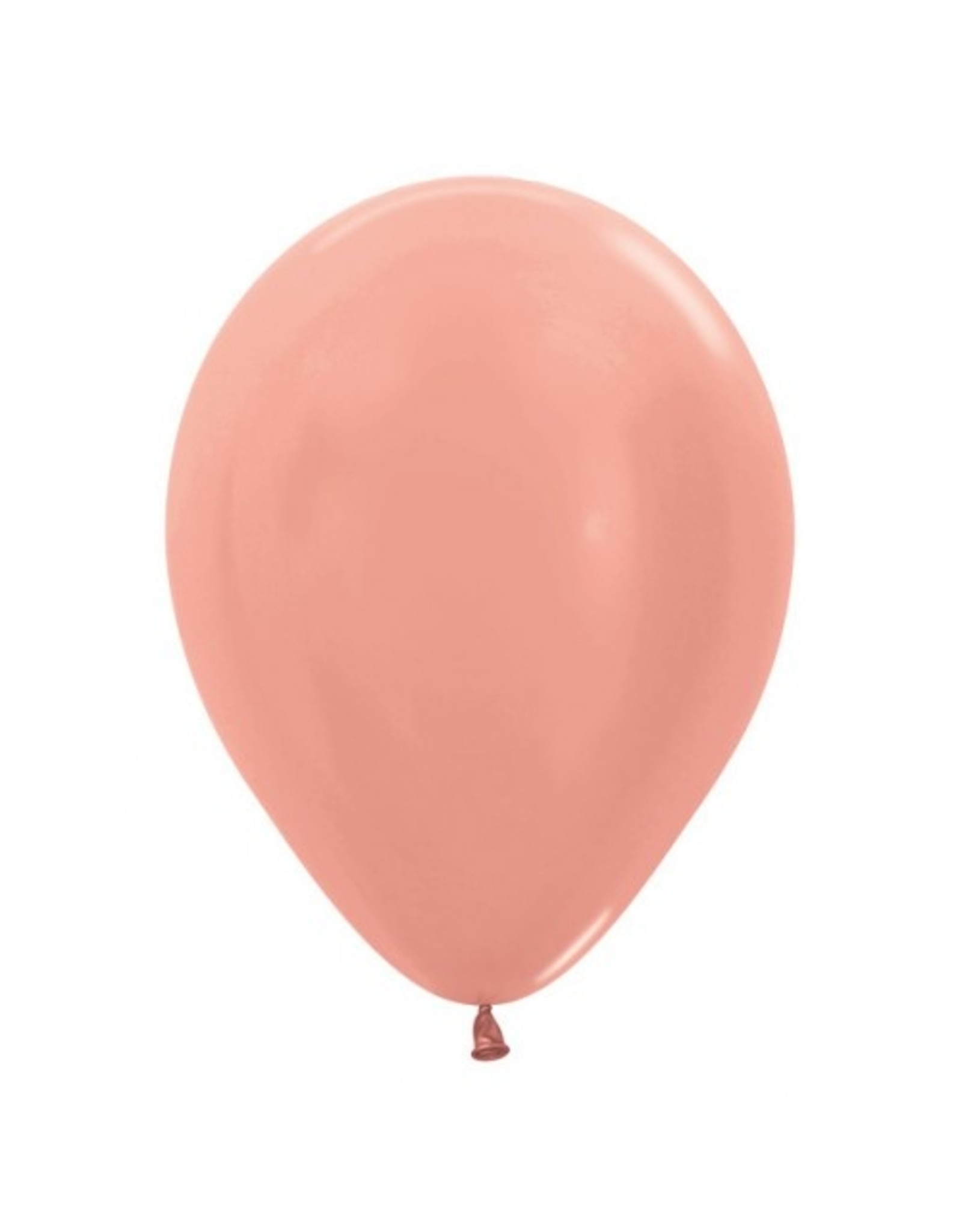 Latex ballon Mettalic rose gold | 10x