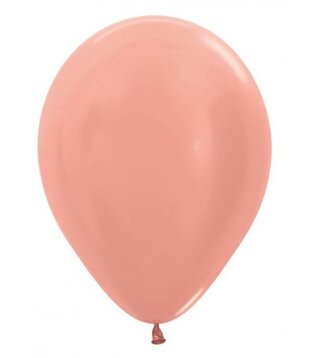 Latex ballon Mettalic rose gold | 10x