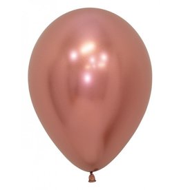 10x Latex ballon Koper | 30 cm