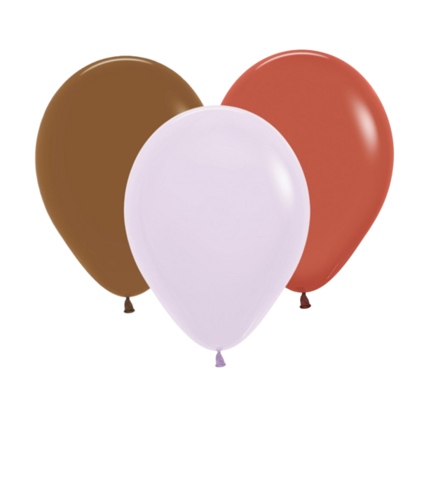 WOW Ballonnnenmix Terracotta/sand/Coffee