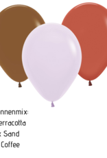 WOW Ballonnnenmix Terracotta/sand/Coffee