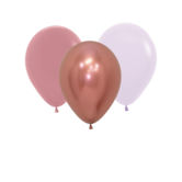 WOW ballonnenmix: Oud roze/Rose gold/Sand