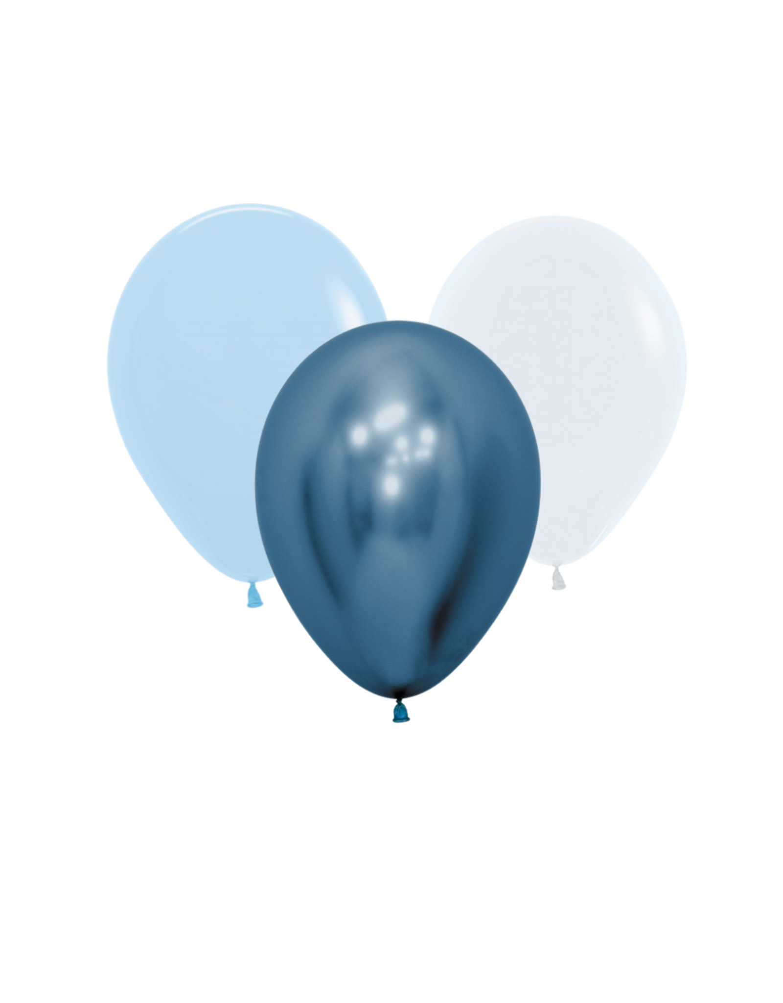 WOW ballonnenmix: Blauw