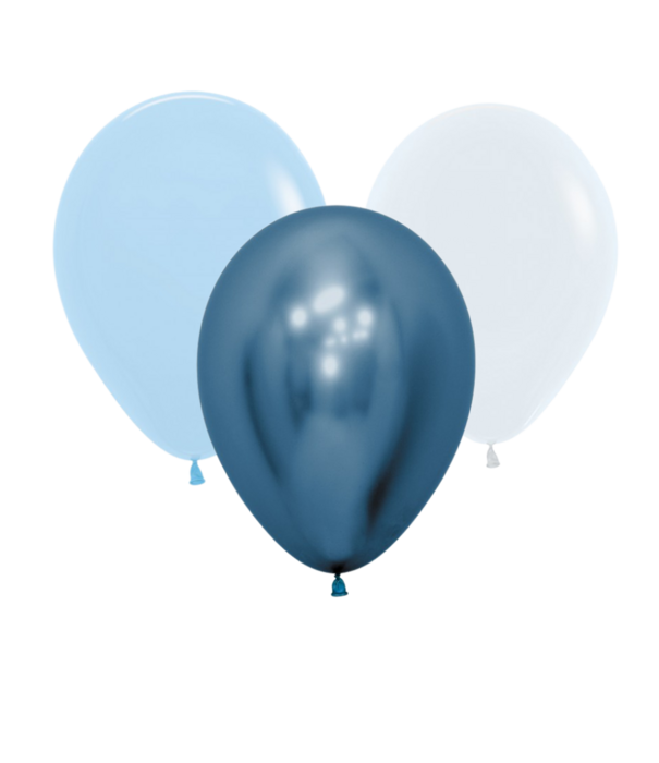 WOW ballonnenmix: Blauw