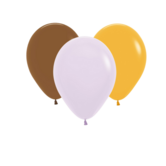 WOW ballonnemix: Mosterd/Sand/Bruin