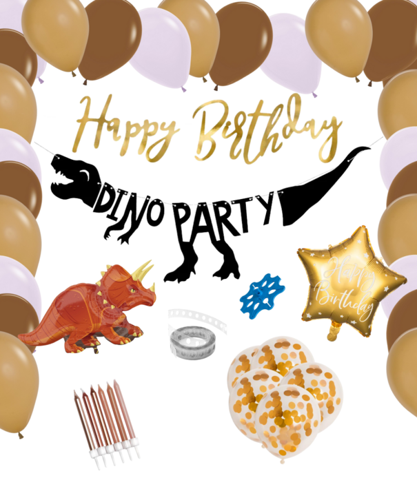 WOW partypakket: Dino ballonnen