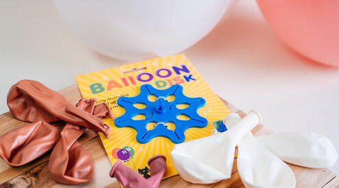 Hoe gebruik ik een ballonnendisk?