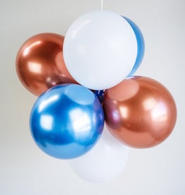 WOW DIY ballonnentros | Koper / blauw