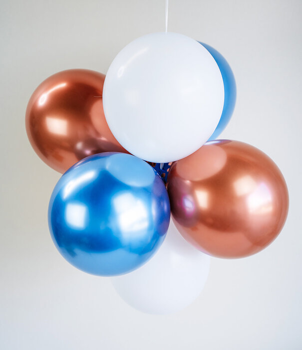 WOW DIY ballonnentros | Koper / blauw