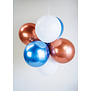 WOW DIY ballonnentros | Koper / blauw