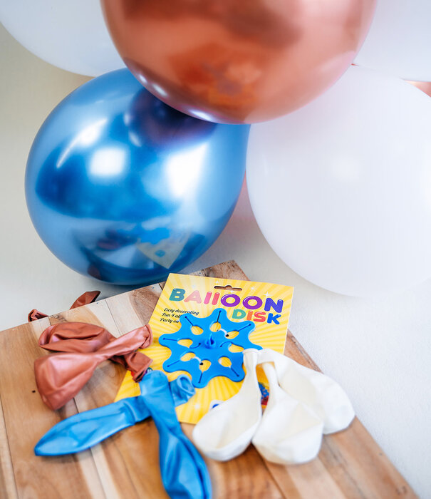 WOW DIY ballonnentros | Koper / blauw