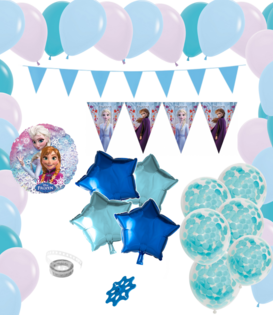 WOW partypakket | frozen decoratie