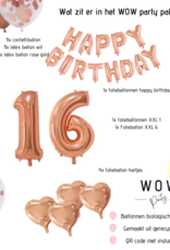 WOW partypakket | Sweet 16 decoratie pakket