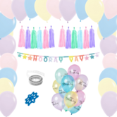 WOW partypakket | HOORAY pastel