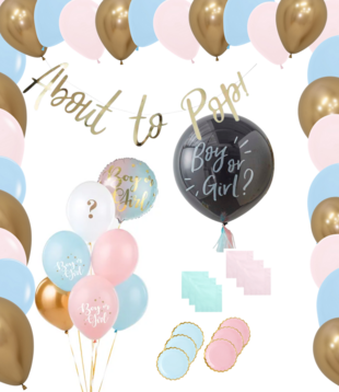 WOW partypakket | Gender reveal