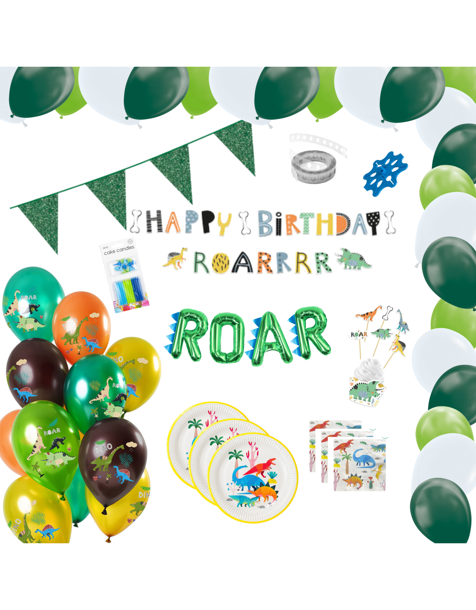 WOW partypakket | ROAR dino
