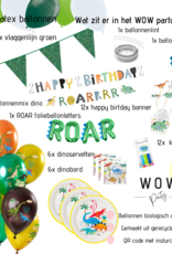 WOW partypakket | ROAR dino