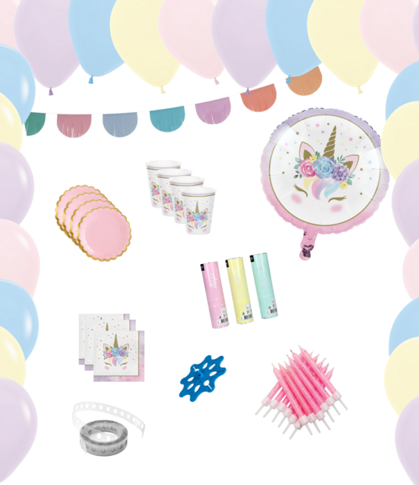 WOW partypakket | Magical unicorn feestpakket