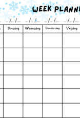 Weekplanner templates