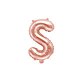 Folieballon letter S 35cm