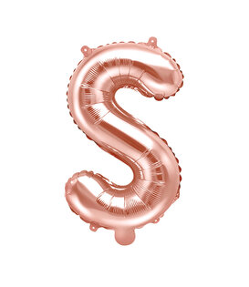 Folieballon letter S 35cm