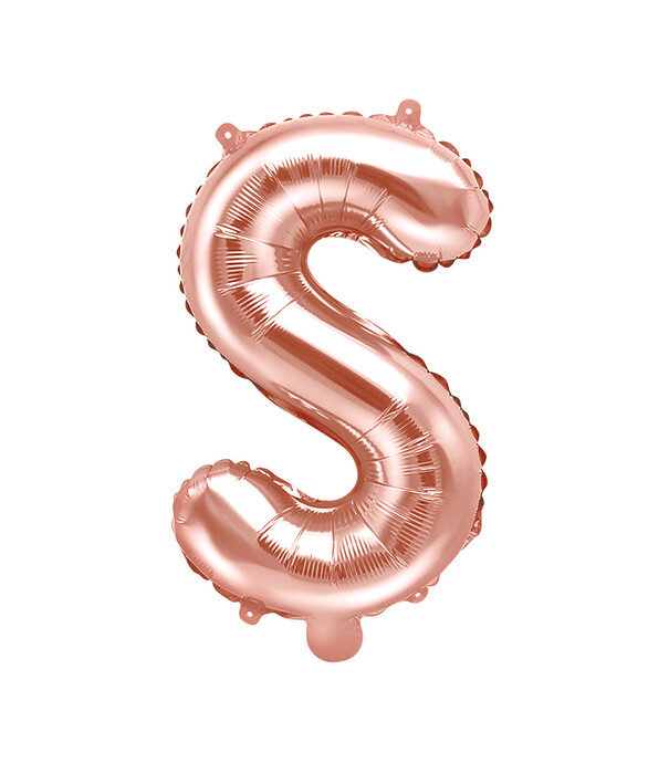 Folieballon letter S 35cm