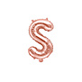 Folieballon letter S 35cm