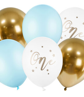 Ballonnenmix one lichtblauw