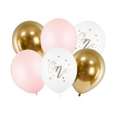 Ballonnenmix one Roze