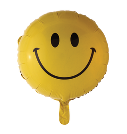 Folieballon smiley 45cm