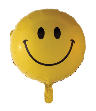 Folieballon smiley 45cm