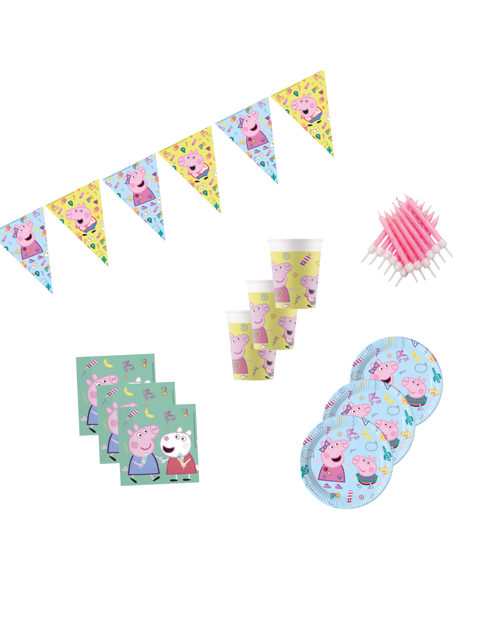 WOW partypakket | Peppa pig basic